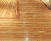 Pavimentos de PVC de lama de madera haciendo dibujo.